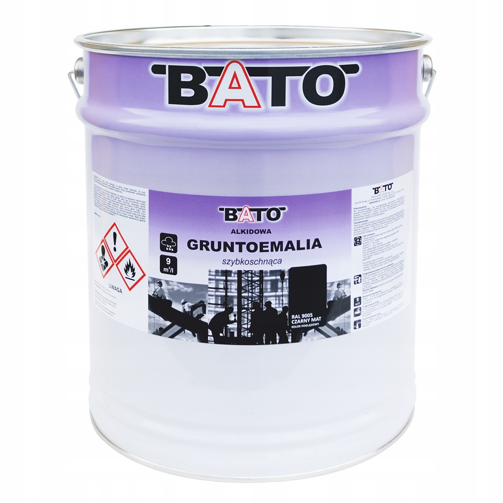 RÝCHLOSCHNÚCI ZÁKLADNÝ ZÁKLAD EMALT GRAPHITE RAL 7024 5L